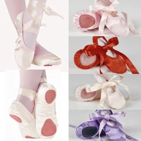children kid girl ballet shoes dance canvas temperament dance wear shoes