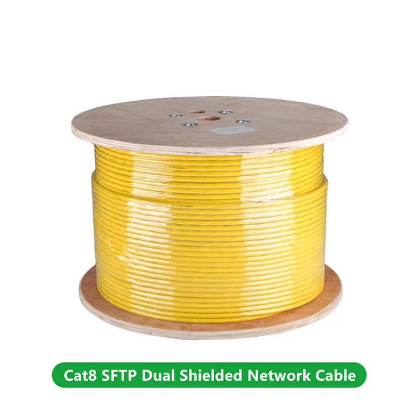

Кабель Ethernet CAT 8, 40 Гбит/с, 2000 МГц, 22AWG, 24AWG, бескислородная медь