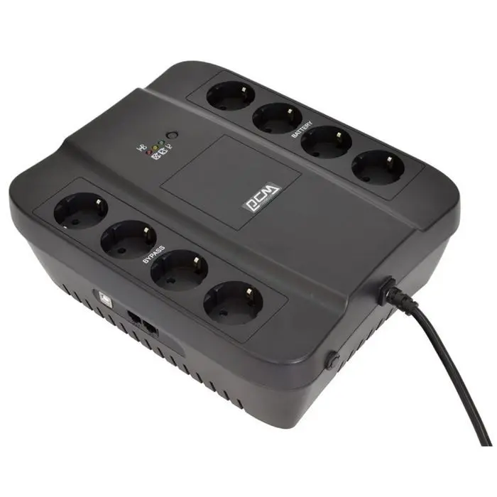 Источник бесперебойного питания Powercom Spider SPD 1000N 550 Вт 1000 ВА черный|Бесперебойное
