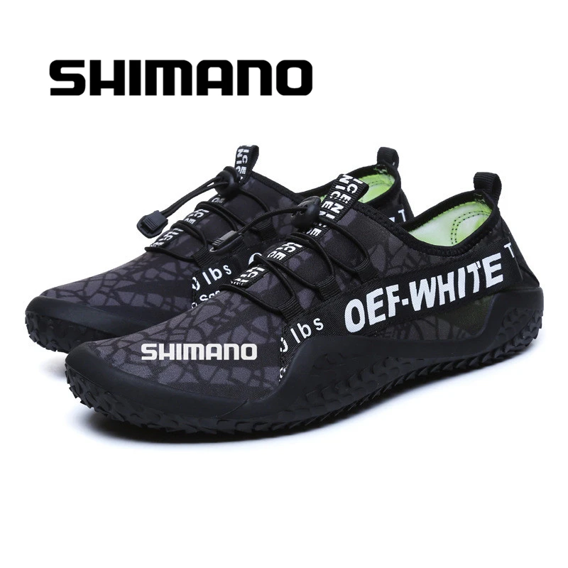 

2021 Shimano Non-slip Fishing Shoes Outdoor Men Wading Shoes Women Cycling Five Finger Swimming Shoes Quick Drying Wading Shoes