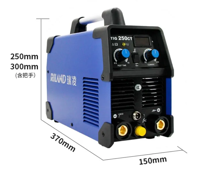 TIG-250CT инвертор сварочного аппарата DC TIG Arc welder/Электрический сварочный аппарат 220V
