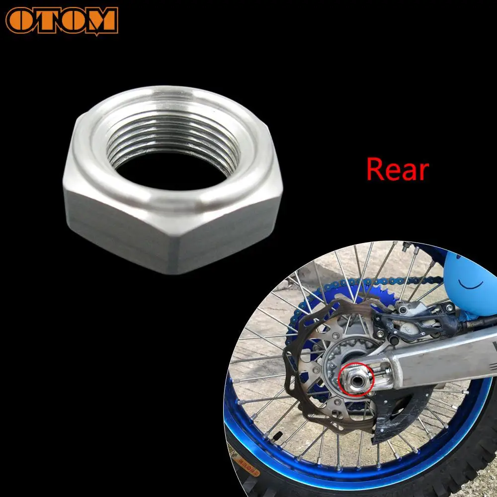 Болты винтовые OTOM для мотоцикла M18 передняя и задняя оси колеса M22 YAMAHA YZ125 YZ250 WR250F