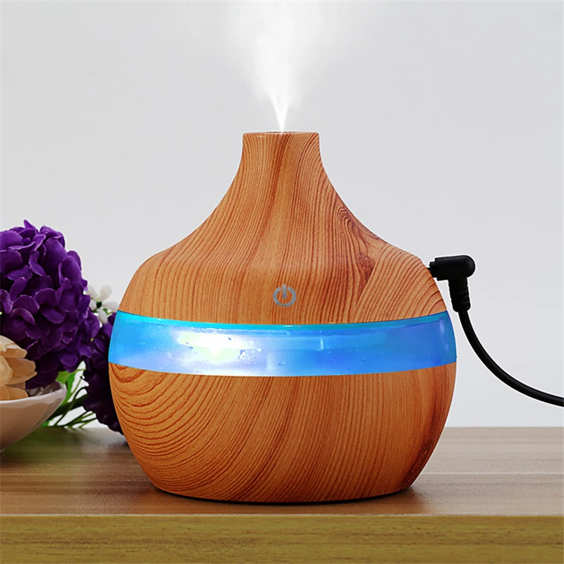 Wood Grain Aromatherapy USB Humidifier Drops Water Air Purification essential oil aroma diffuser Creative home grain | Бытовая техника