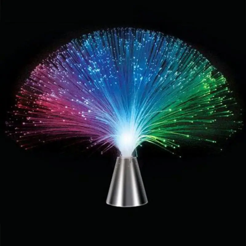 

LED Romantic RGB Colorful LED Optic Fiber Night Light Holiday Atmosphere Lights Wedding Party Decorative Light Christmas Decor
