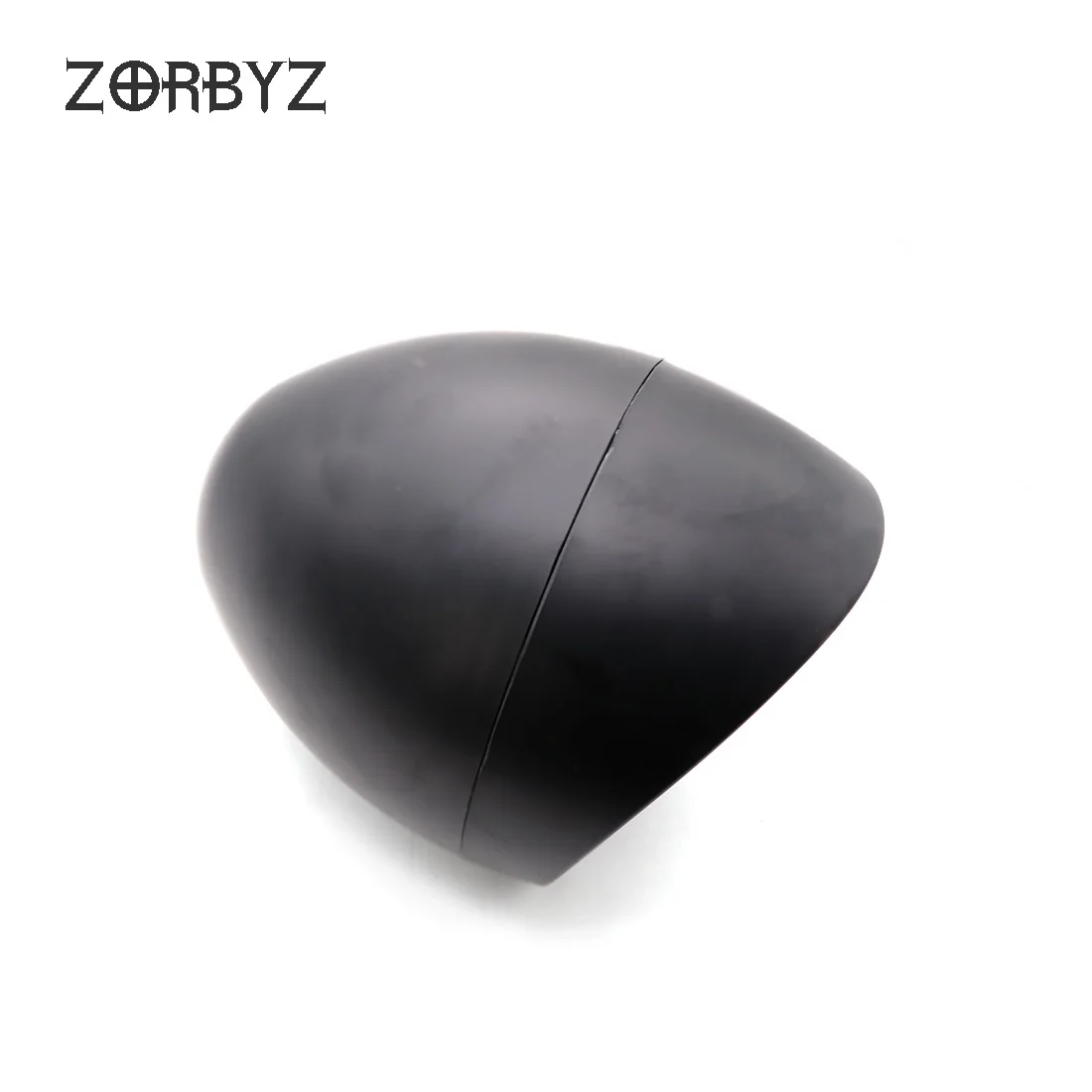 ZORBYZ мотоцикл 6," Хром ABS Пуля Передний светильник головной светильник подходит для Harley cruise Honda Steed Shadow
