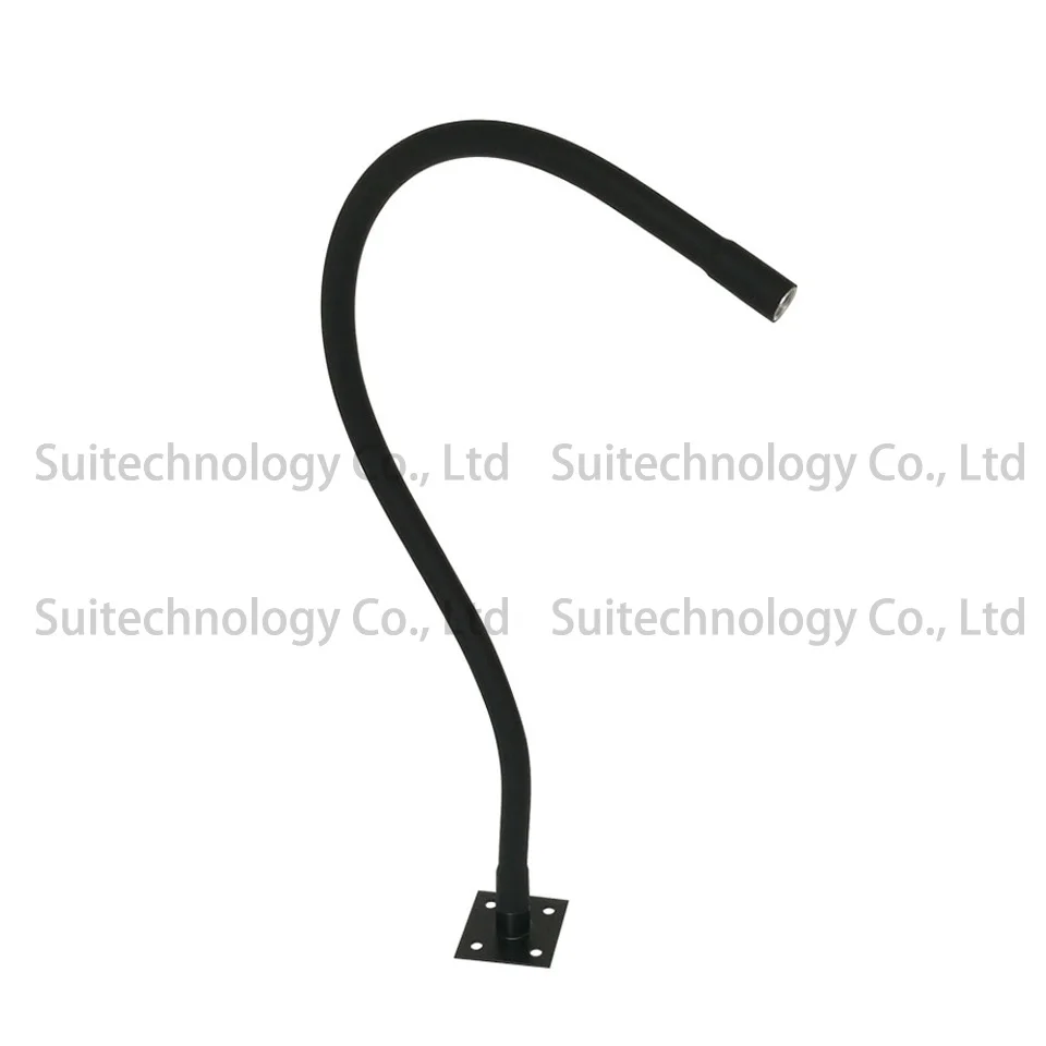 Dia12mm s-образный LED-светильник квадратный держатель Гибкая ножка Силиконовый Универсальный формируя шланг серпантинная трубка для сборная настольная лампа прожектор