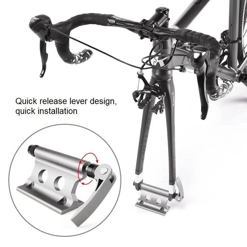 

MTB Road Bicycle Front Fork Quick Release Fixed Clip Portable Bike Rack Bike Stand Riding Supplies Accessories Bike Accessories