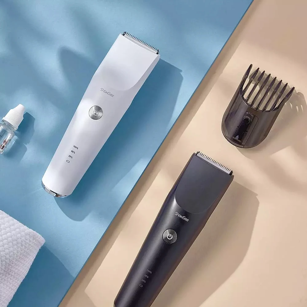 Youpin ShowSee электрическая машинка для стрижки волос Тип C USB перезаряжаемая