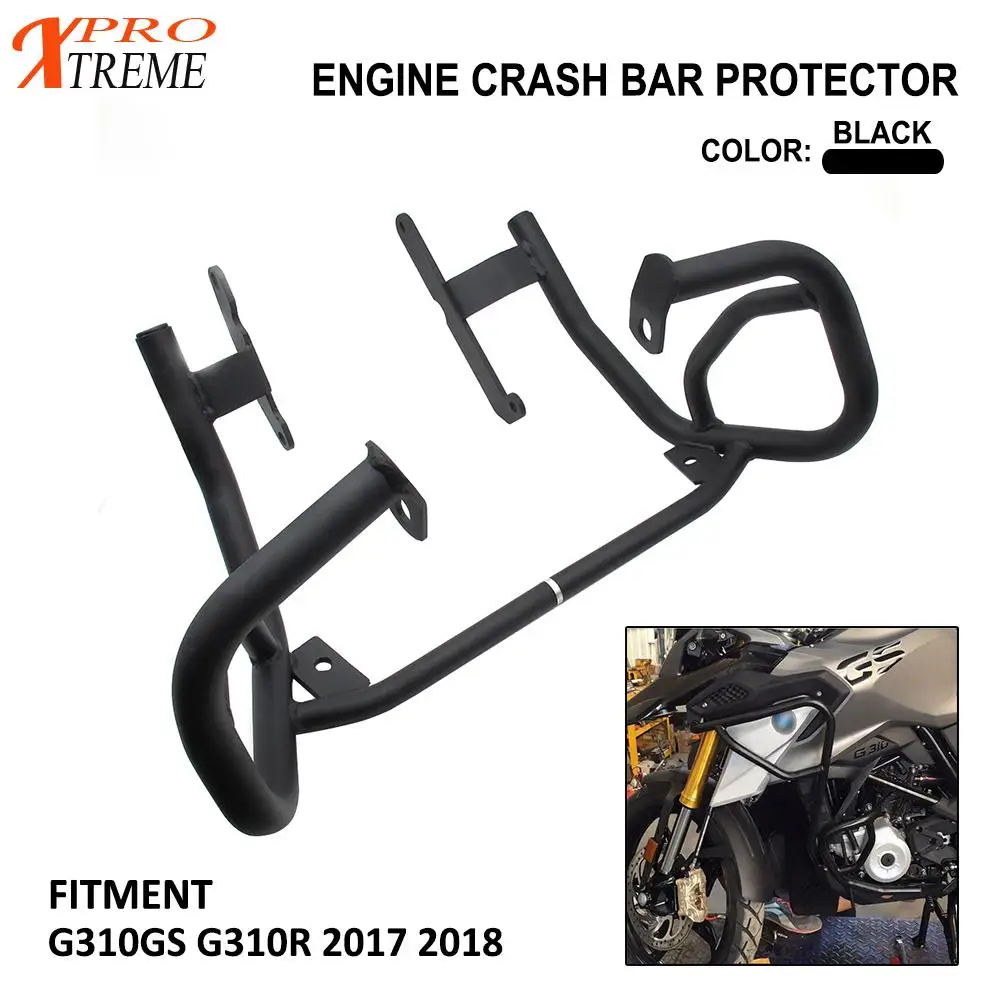 

Lower Engine Tank Guard Crash Bar Bumpers Stunt Cage Decor Block Protection For BMW G310GS G310R G310 GS R 2017 2018