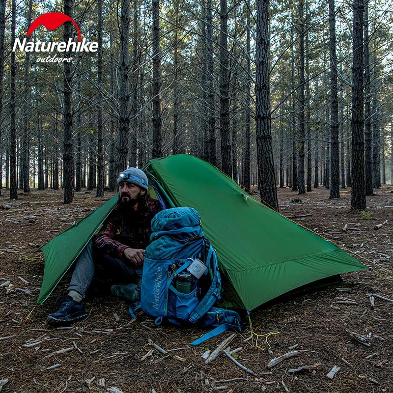 Naturehike Новая сила UL2 палатка 2 человек для внешнего использования двойная дверь