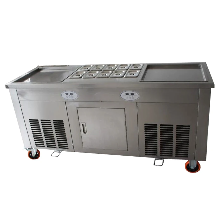 2020 Chengling последняя машина для приготовления жареного мороженого|Кухонные