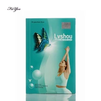 lvshou butterfly weight loss patch body stomach waist slimming sticker 3 box
