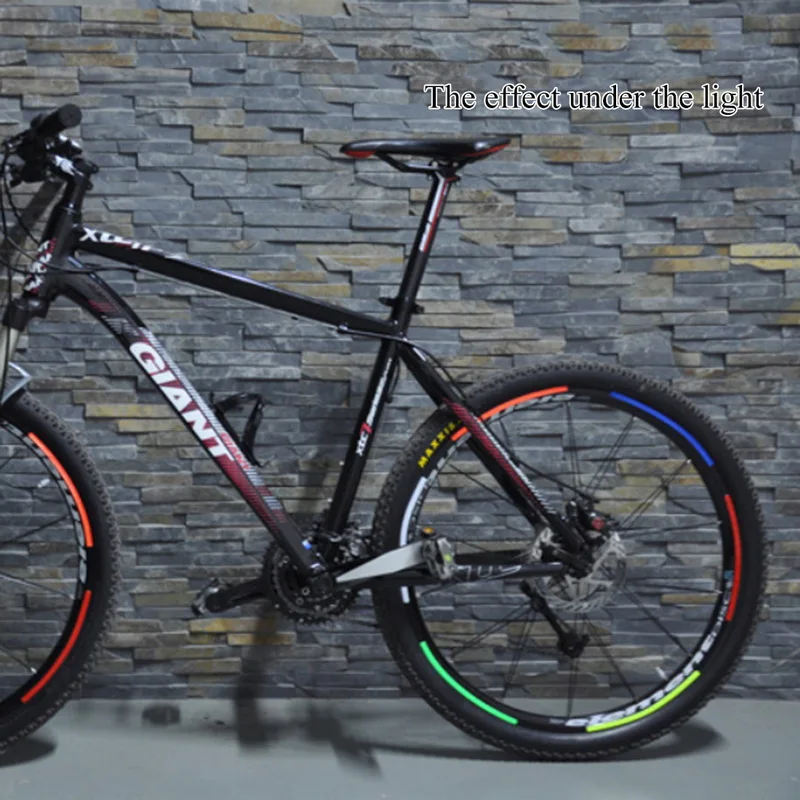 Loozykit велосипедный отражатель флуоресцентный MTB велосипед обод колеса