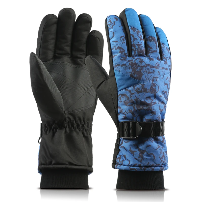 Термальные перчатки для велоспорта лыжные мужчин и женщин зимние флисовые