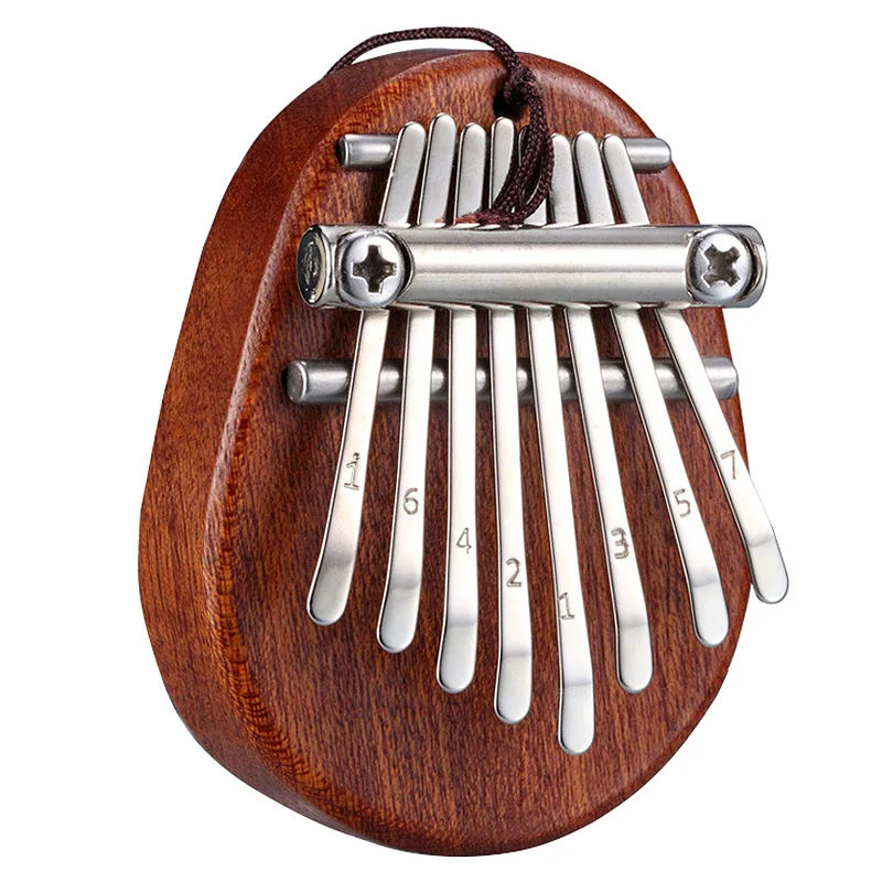 

8 ключ мини калимба изысканный палец пианино маримба музыкальный хороший аксессуар кулон подарок
