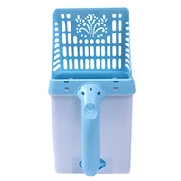 2 in 1 lightweight scoop pet supplies universal trash can cleaning tool useful pp cat litter shovel sand out sifter