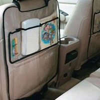 1pc 60cmx44cm car seat back protector cover for children kick mat protects storage bags