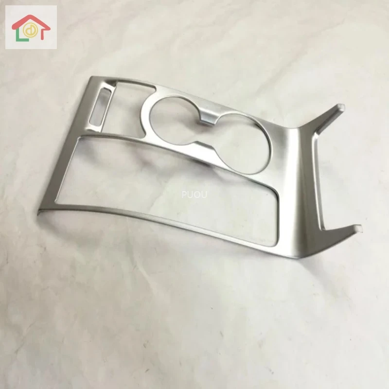 

For Hyundai Tucson 2019 2020 Car Styling Gear Shift Strip Decorative Water Cup Panel Cover Stickers Trim Auto Accessories LHD