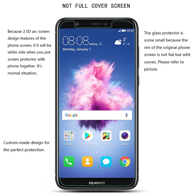 

2.5D Arc Protective Glass For Xiaomi Mi A1 A2 A3 Lite 5X 6X Tempered Glass On The For Mi 6 8 9 SE 10 Lite Screen Protector Film