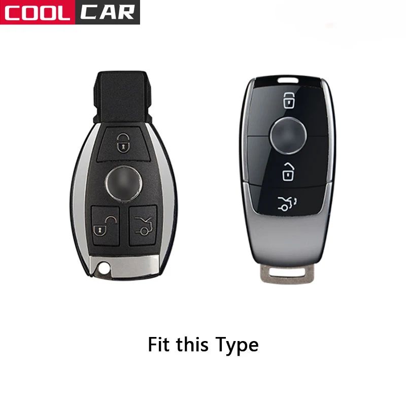 

Carbon Fiber King Kong Style for Mercedes-Benz Key Cover E300L E200L C260L C200L A C S E Class Carbon Fiber Key Case