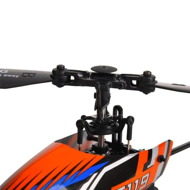 Eachine E119 2 4G 4CH 6 осевой Flybarless передатчик с светодиодный Дисплей RC вертолет RTF 1 шт. 3 4