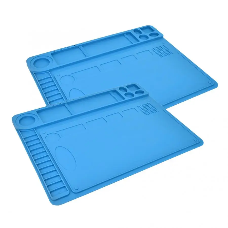 2 шт термостойкий Магнитный силиконовый коврик винтовая Подставка для хранения