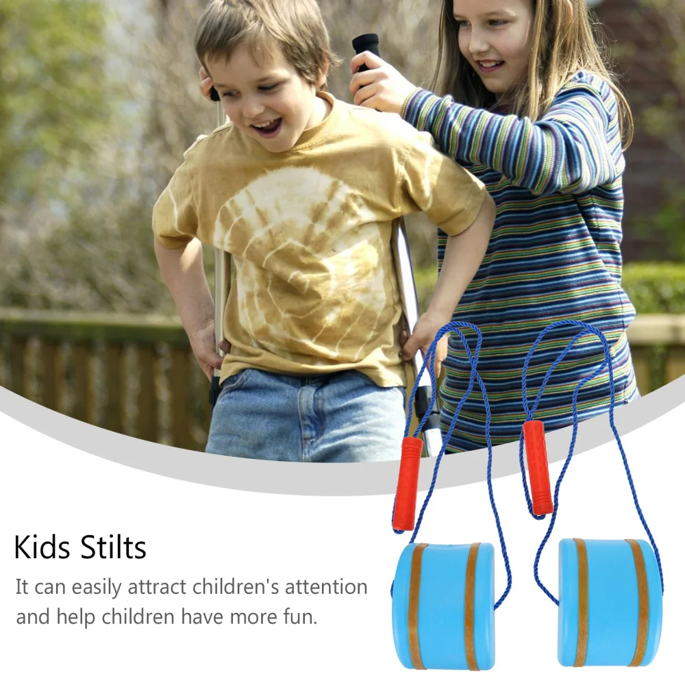 

1 Pair Outdoor Balance Training Toys Kids Stilts Sensory Training Stilts