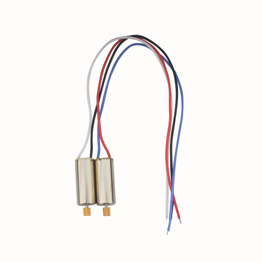 Двигатель для 4-осевого летательного аппарата UDIRC U52G U52 D50 U89S с положительным и отрицательным мотором, аксессуары для дрона с дистанционным управлением, 2 шт.