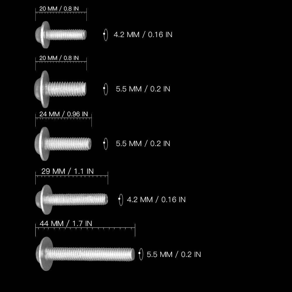 Мотоциклетный Комплект болтов с полным обтекателем винтовой зажим крепления для