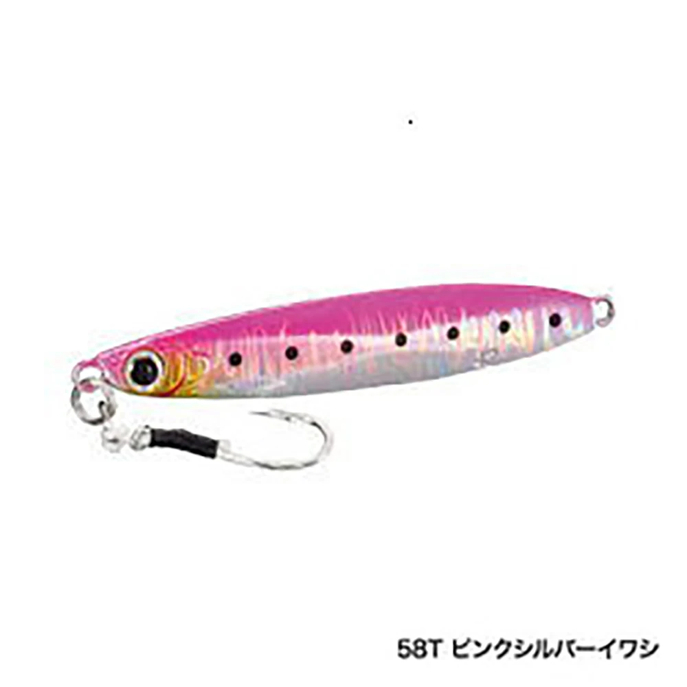 1 шт. приманка для джиггинга с железной пластиной свинцовая рыбной ловли длинным