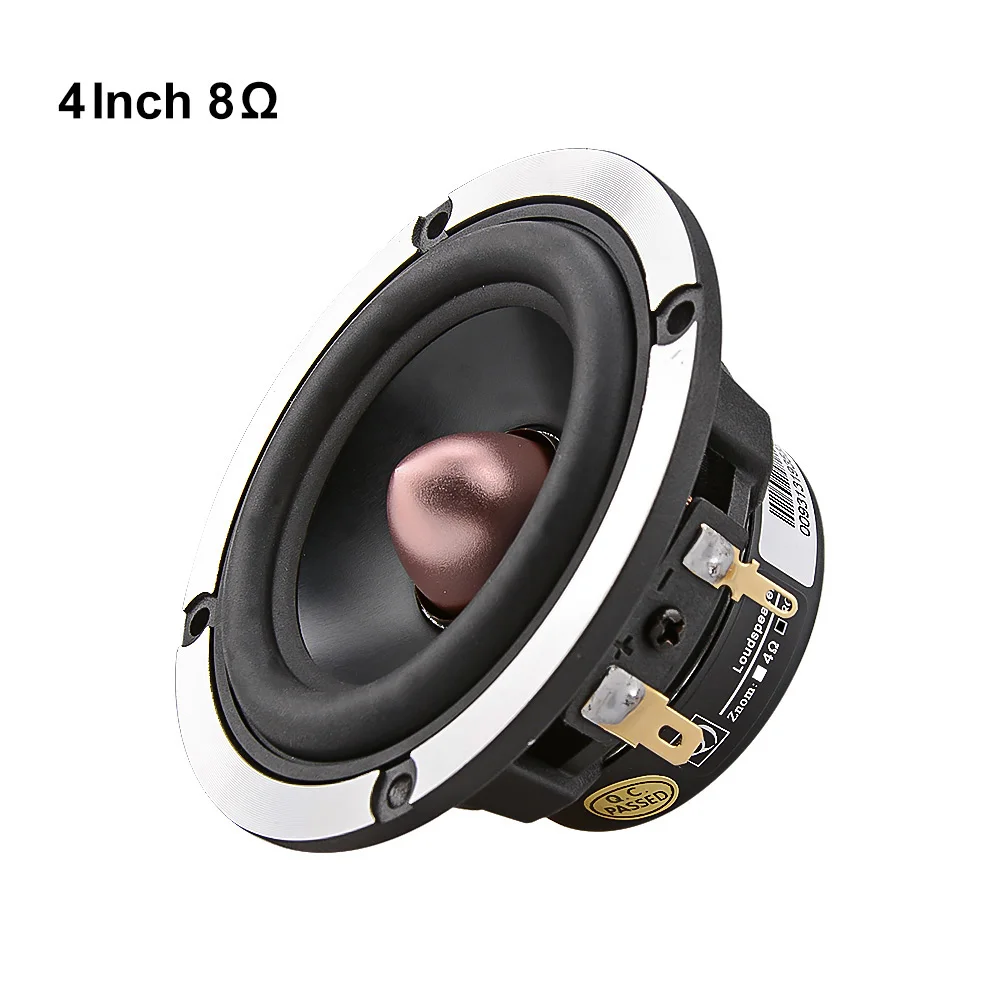 AIYIMA 1 шт. 3-дюймовый hi-fi громкоговоритель 4 Ом 8 30 Вт автомобильный звуковой колонка