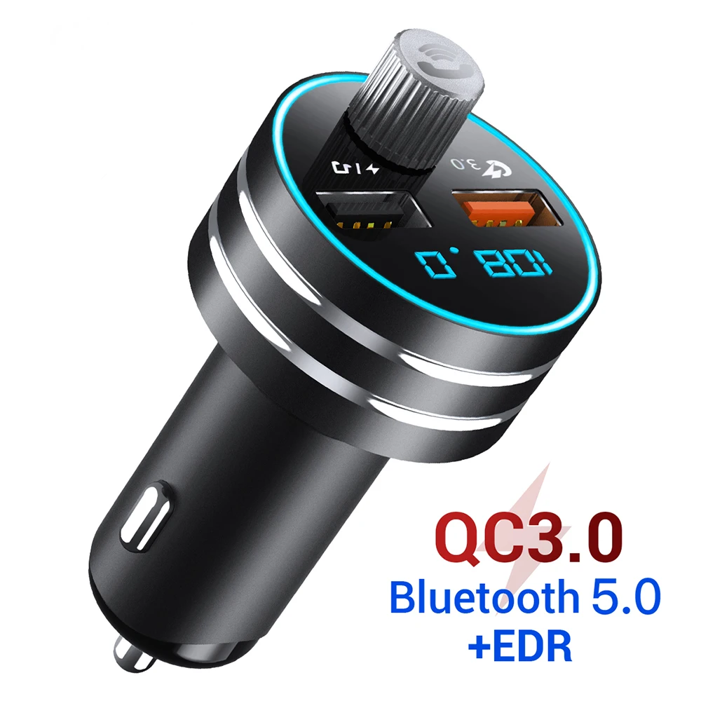 Автомобильное зарядное устройство для быстрой зарядки 3 0 двойной USB