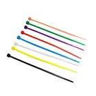 3*100 мм, 100 шт.пакет и 8 цветов на выбор, цветные нейлоновые кабельные стяжки veicro, кабельные стяжки, пластиковые стяжки на молнии