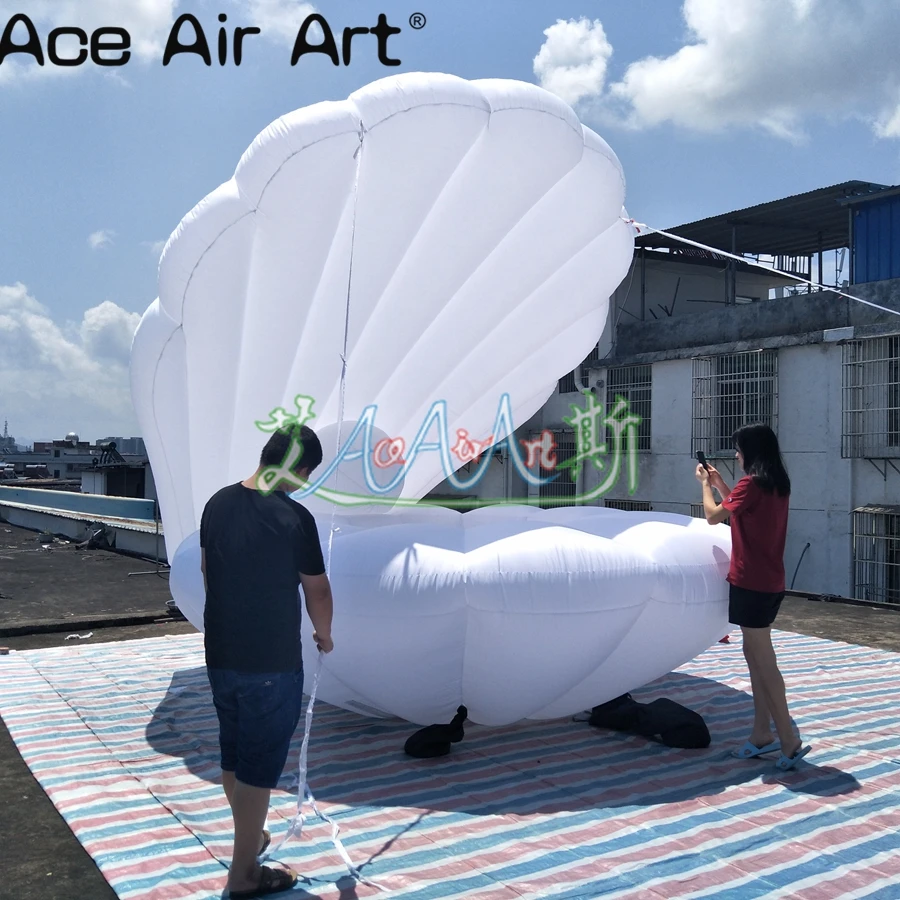 Новый дизайн красивый светодиодный корпус открытый надувной морской