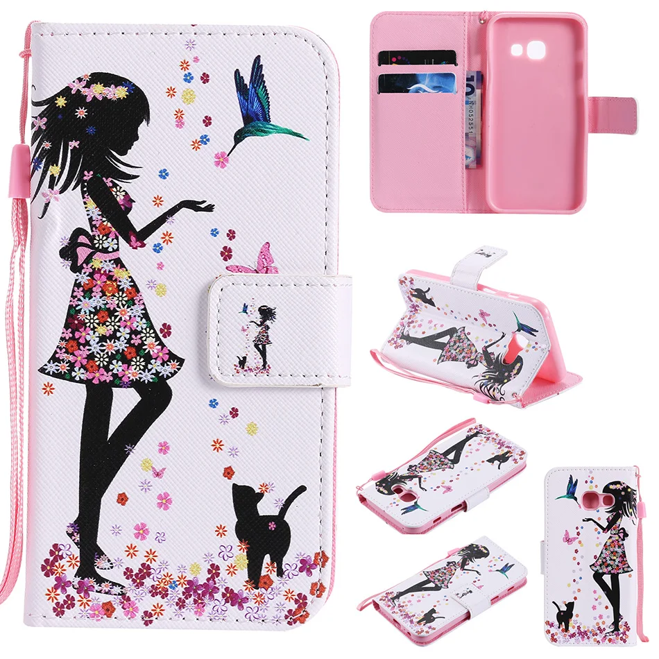 Чехол-книжка для Samsung Galaxy S3 S4 S5 S6 S7 Edge S8 S9 S10 Plus S10e S20 Ultra Note 4 5 8 9 10 20 | Мобильные
