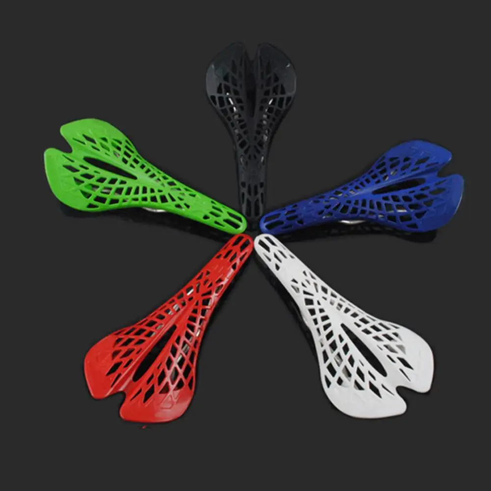 

Ultra-light Shockproof Spider Web MTB Bike Bicycle Seat Hollow Saddle Cushion