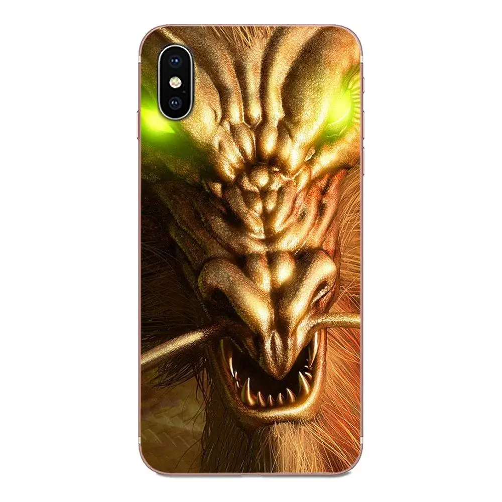 God Beast Dragon Winged TPU прозрачные чехлы для Huawei Mate 9 10 20 P P8 P9 P10 P20 P30 P40 Lite Pro Smart 2017 |