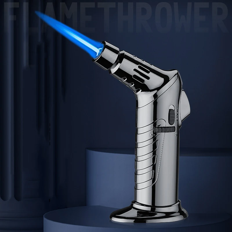 turbo gas lighters metal windproof smoking accessories kitchen cooking jewelry welding cigarettes lighters gadgets for men free global shipping