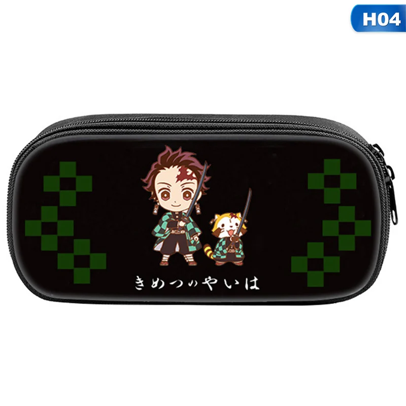 

Japan Anime Demon Slayer: Kimetsu no Yaiba Kamado Nezuko Cosplay Student Pen Bag Pencil Case Cosmetic Bag Storage Bag Xmas Gifts