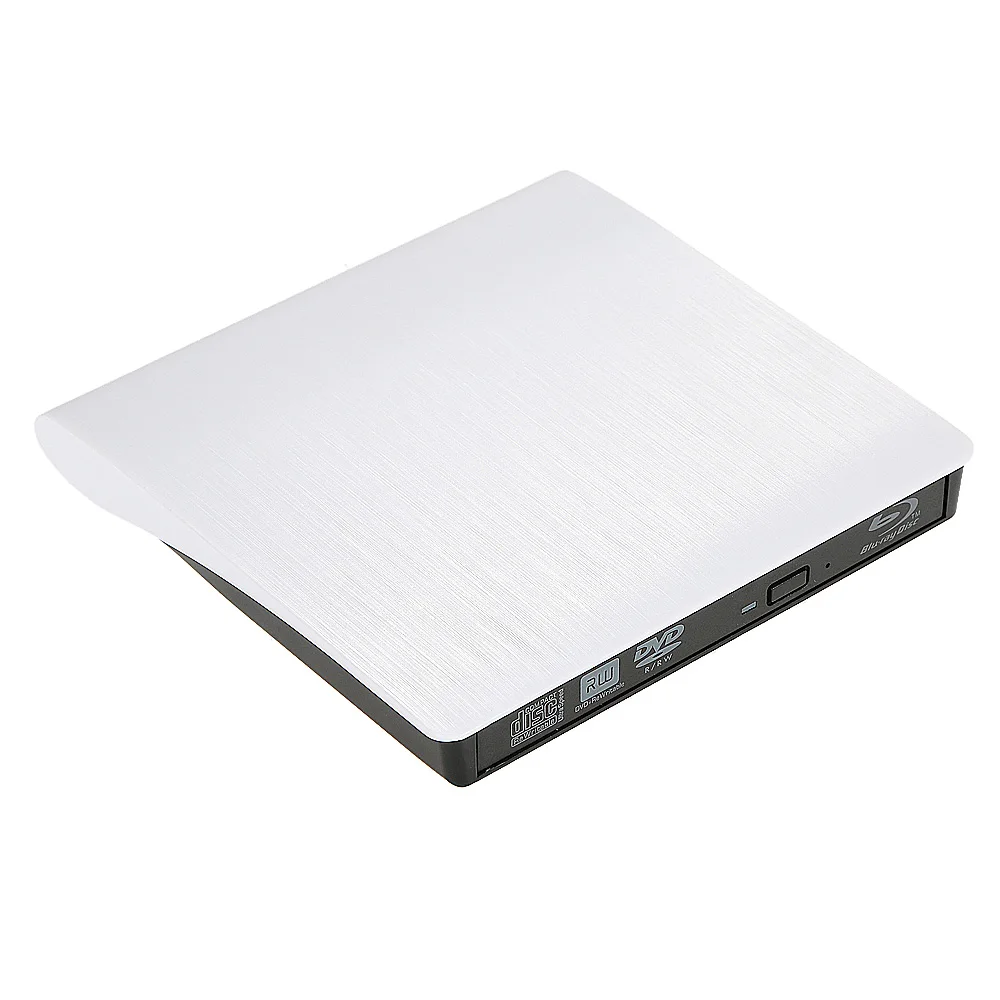 Ультратонкий внешний накопитель USB 3 0 Burner Writer BD ROM 3D Blu Ray плеер для Linux Windows Mac