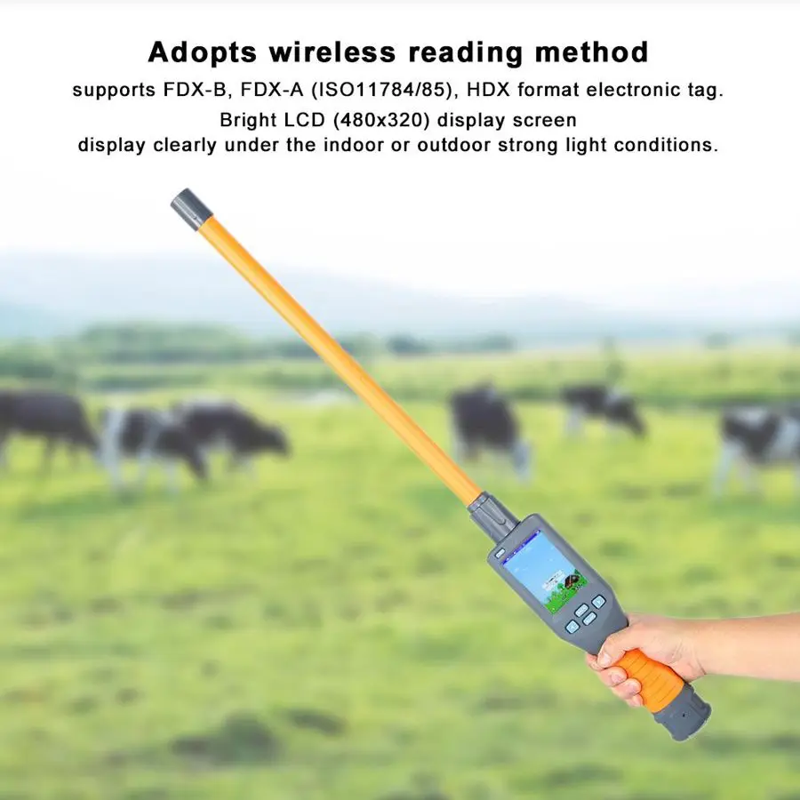 RFID считыватель портативный 134 2 кГц бирок USB/Bluetooth чип для сканера ISO11784/85