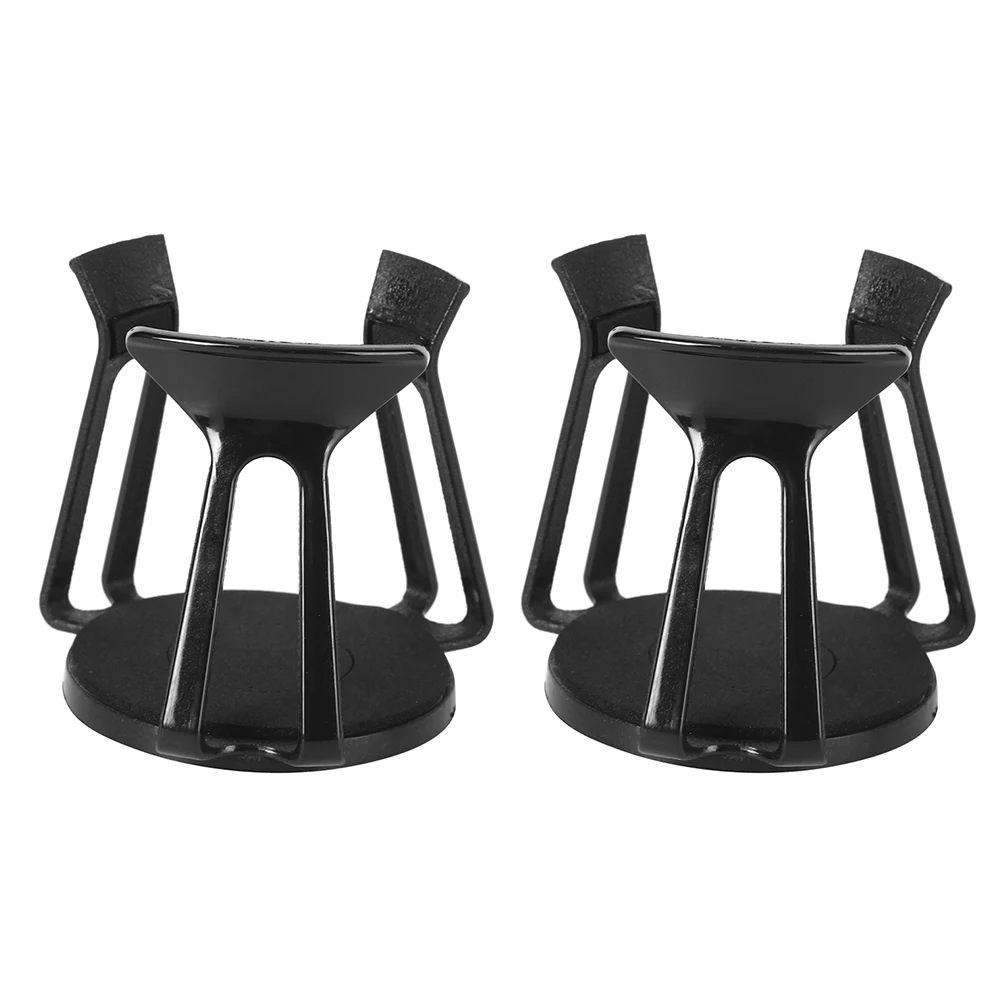 

Universal High Quality Plastic 2pcs Car Interior Water Cup Holder Paste Brand New Fixer Stopper Drink Bottle Stand Accessory