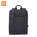 Классический деловой рюкзак Xiaomi, вместительная Студенческая прочная сумка для ноутбука 17 л, мужские и женские сумки для 15-дюймового ноутбука
