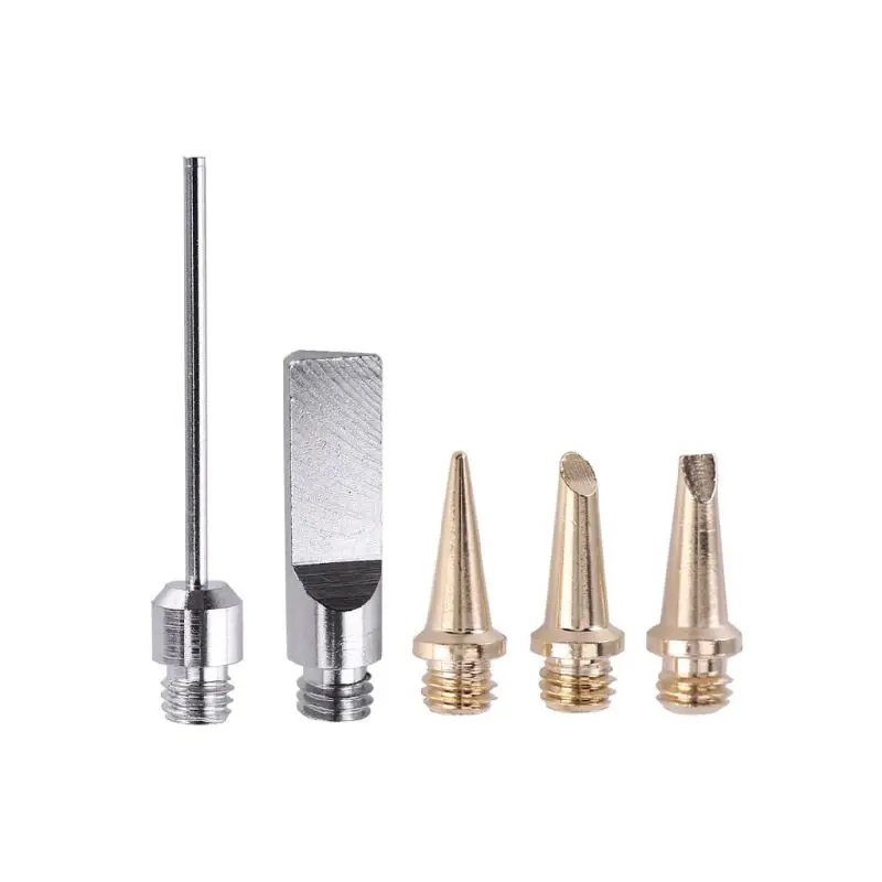 

2021 New 5pcs/set Nozzles for HS-1115K Gas Soldering Iron Cordless