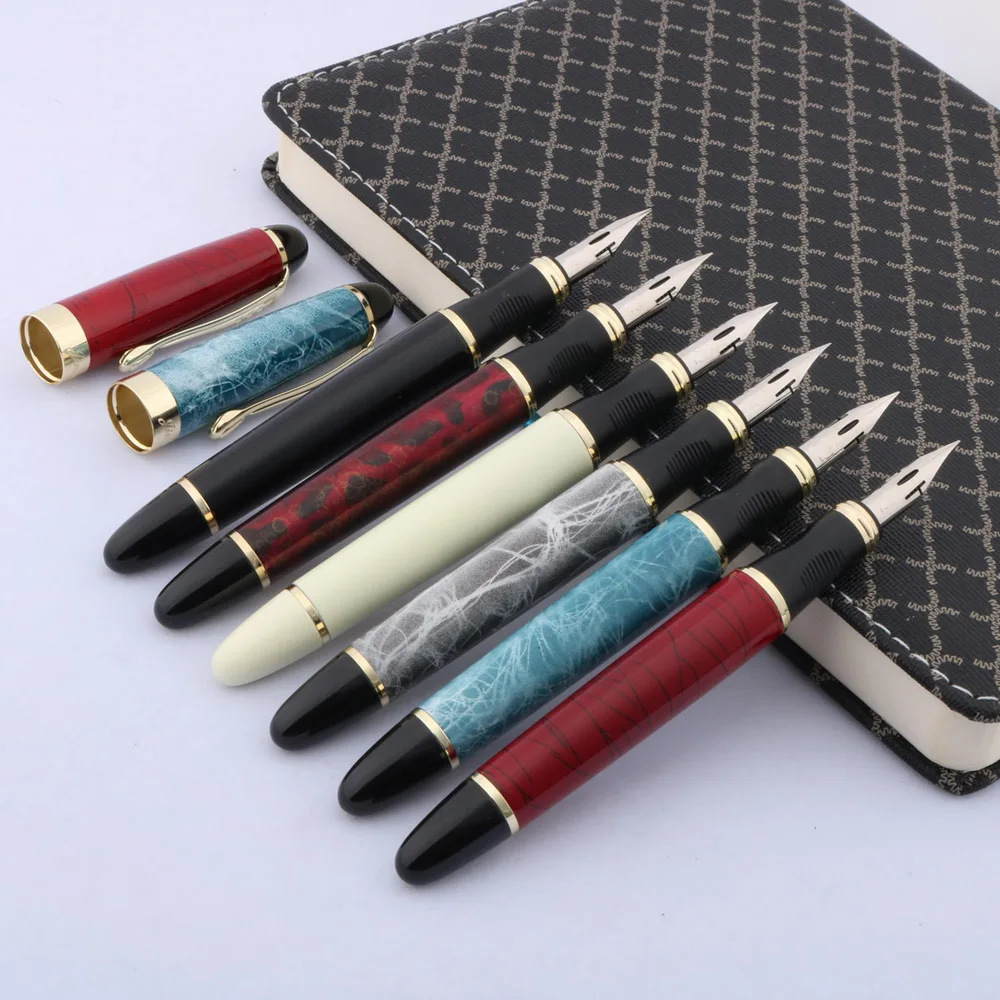 Перьевая ручка JINHAO X450 ZB G Подарочная карандаш в деловом стиле с круглым корпусом и