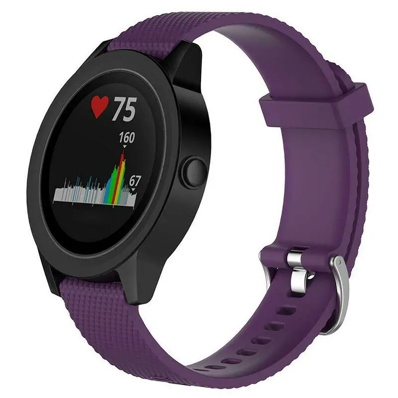 Силиконовый сменный ремешок для Garmin Vivoactive 3 часов vivomove HR S L |