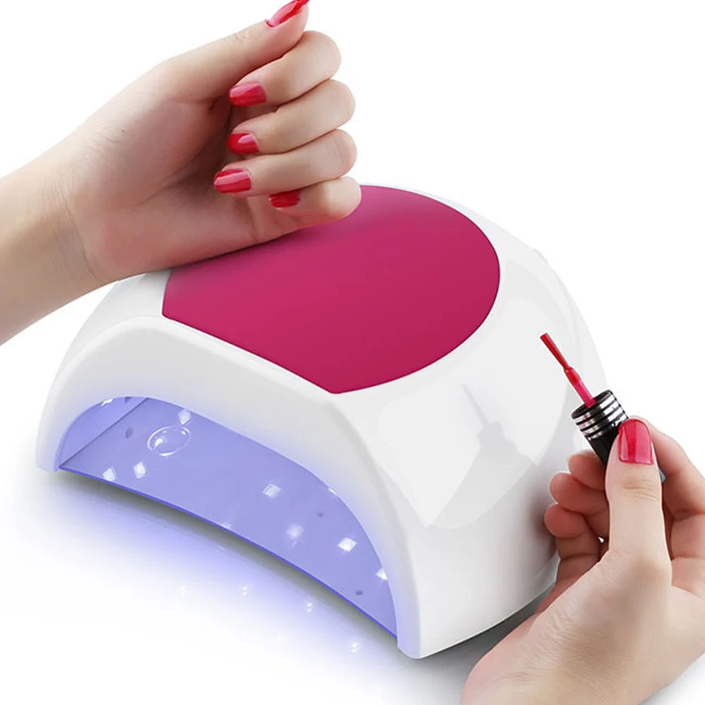 

Not Glaring Portable Polish Led Home Nails Dryer DIY Manicure Low Consumption Curing UV Lamp Convenient Tool Timing