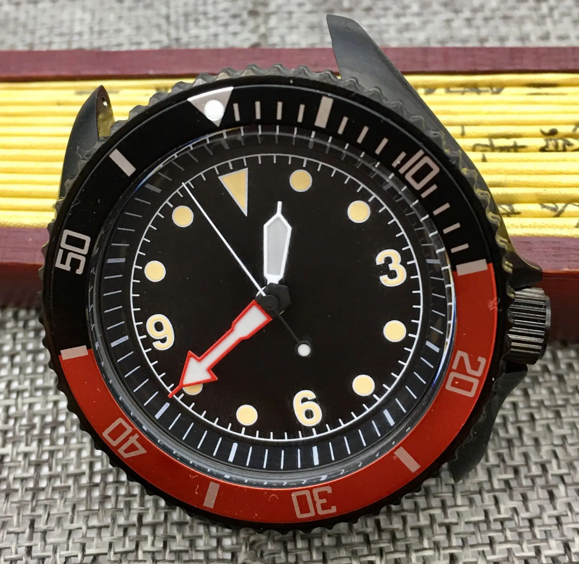 

Мужские автоматические механические часы в стиле ретро, 42 мм