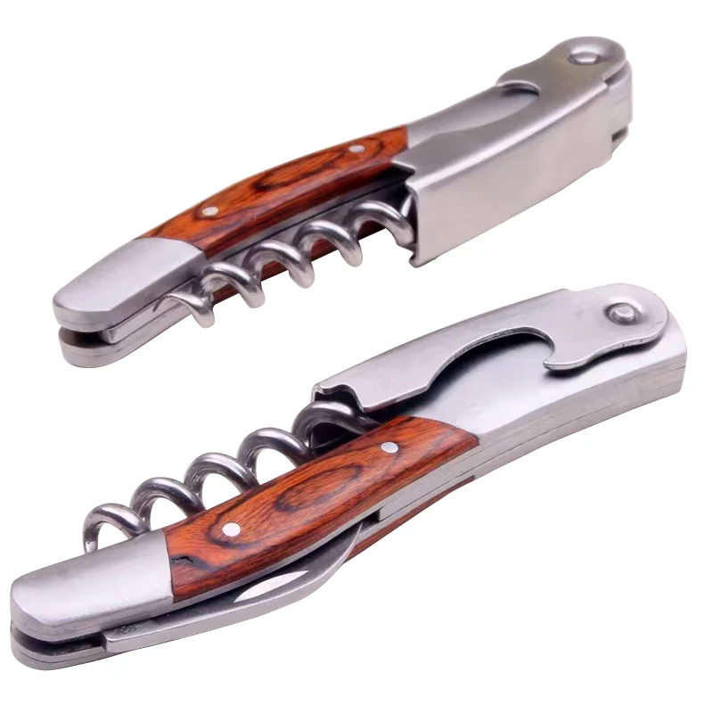 Штопор из нержавеющей стали стиль Laguiole открывалка для вина официанты открывалки