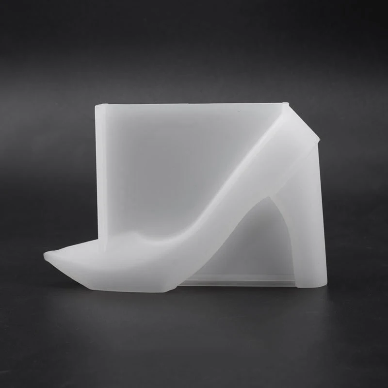 

Diy Crystal Epoxy Mould High Heels Decoration Table Decoration Mould Three-Dimensional Shoes Silicone Mould